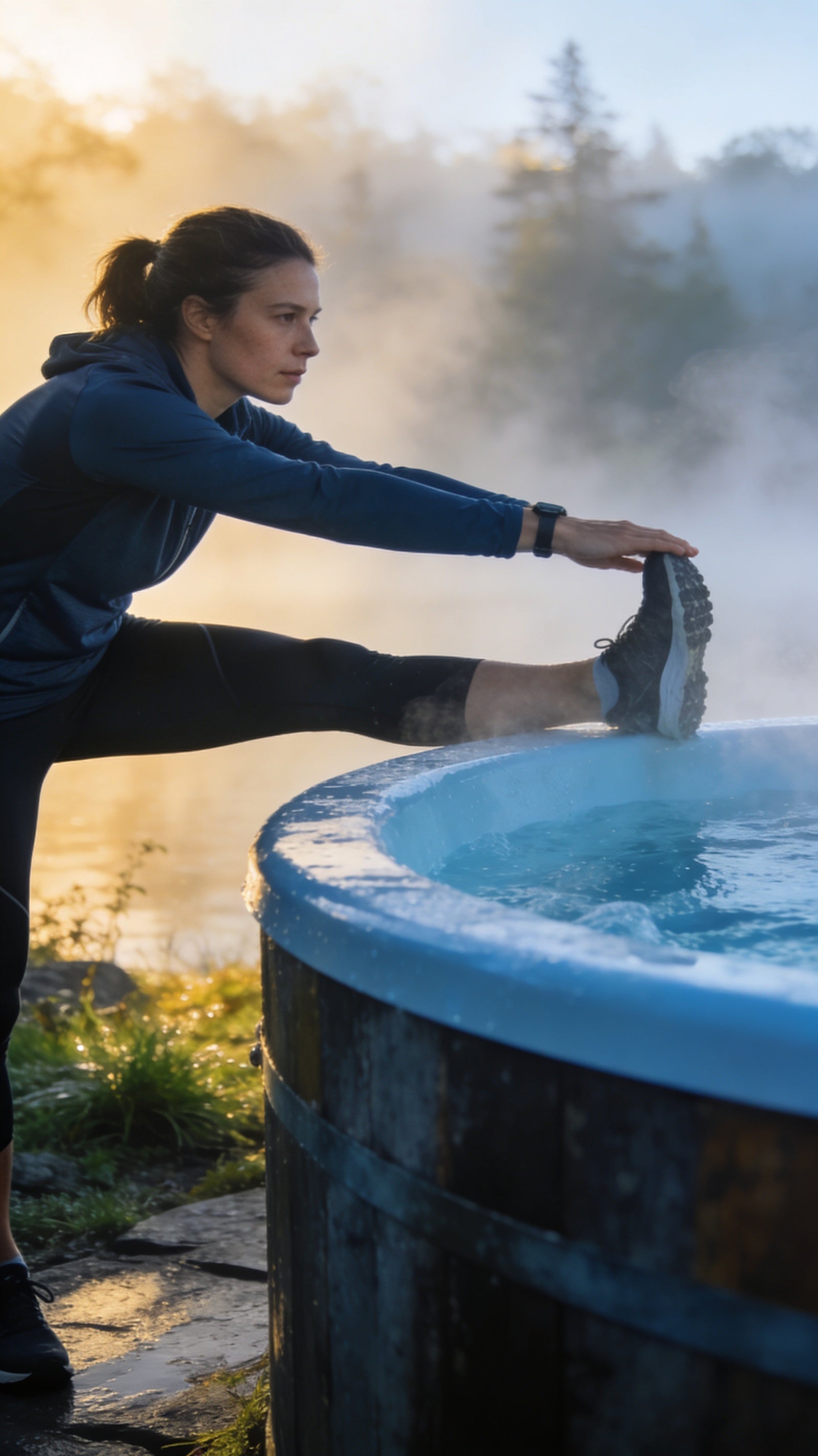 Cold plunge para atletas: lo que 52 estudios dicen que pasa en tu cuerpo